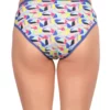 ultrasoft modal fabric panty set for women multicolor geometric back view