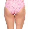 ultrasoft modal fabric panty set for women pink heart back view